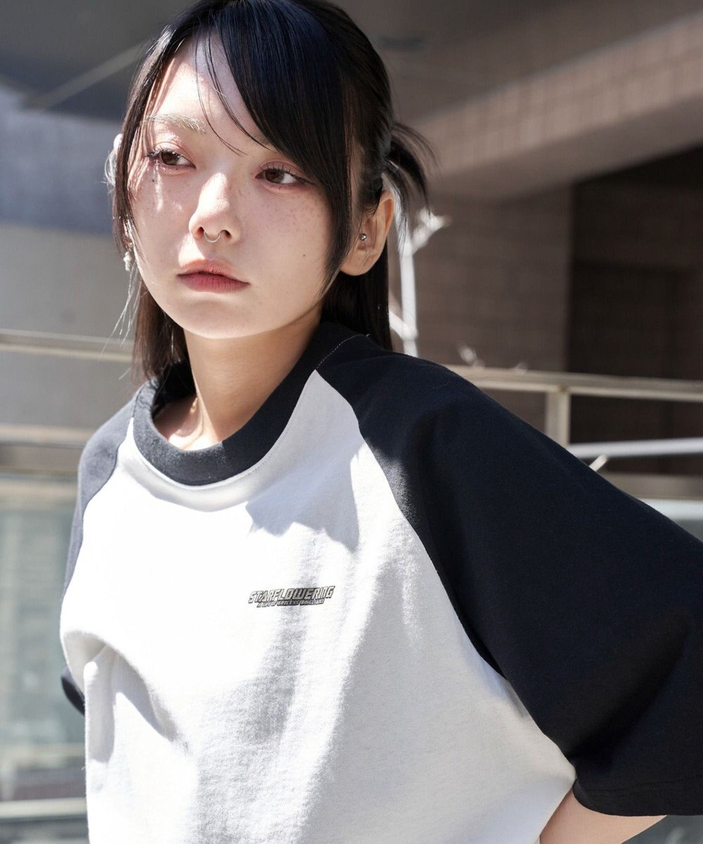 WEGO 【ユニセックス着用ITEM】ラグラングラフィックBIG　T（SS） 