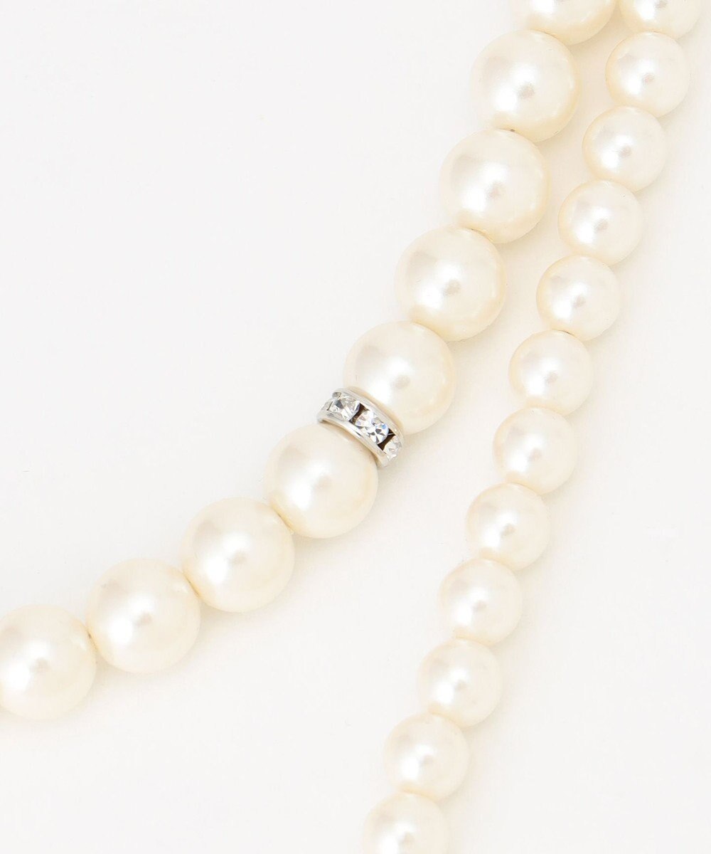 J.PRESS LADIES 【3way】2連パール ネックレス 
