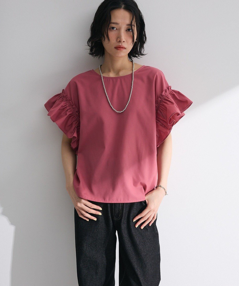 Green Parks ・ＥＬＥＮＣＡＲＥ　ＤＵＥ　バックリボンブラウス 