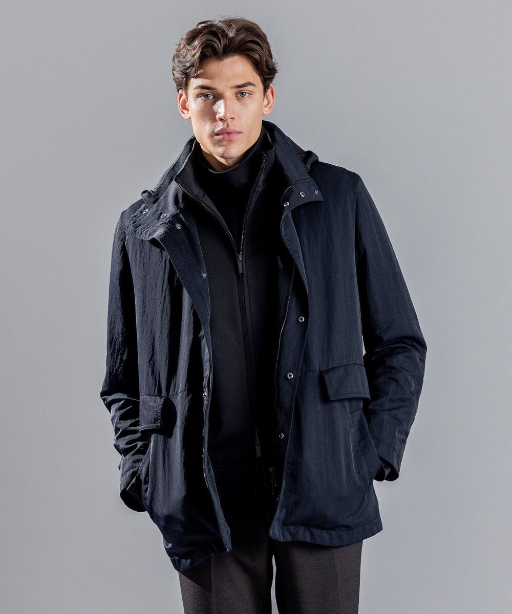 JOSEPH HOMME ナイロンスナバック　フードコート 