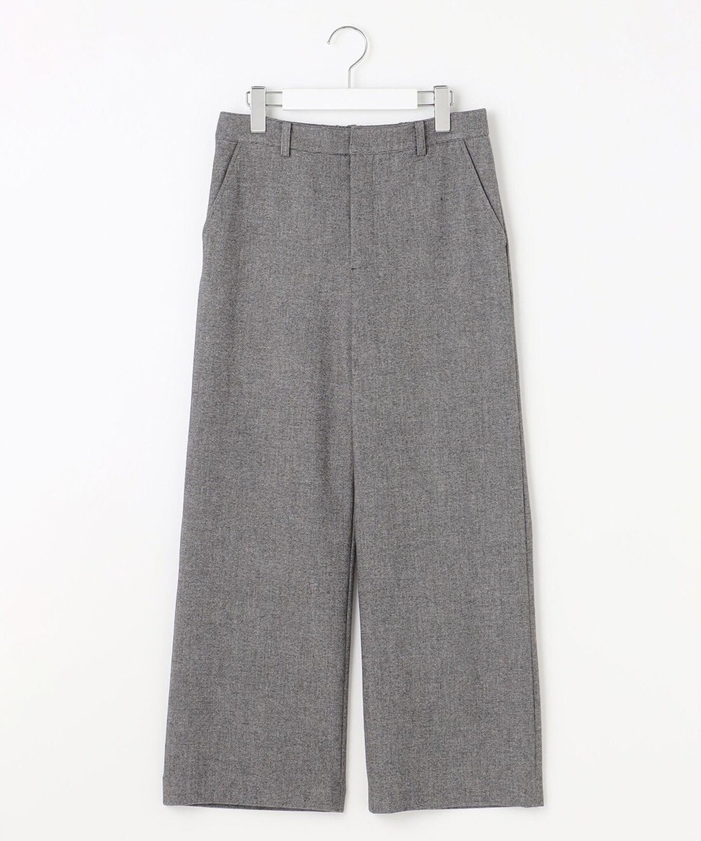 J.PRESS LADIES 【洗える】チェルビック セミワイド パンツ 