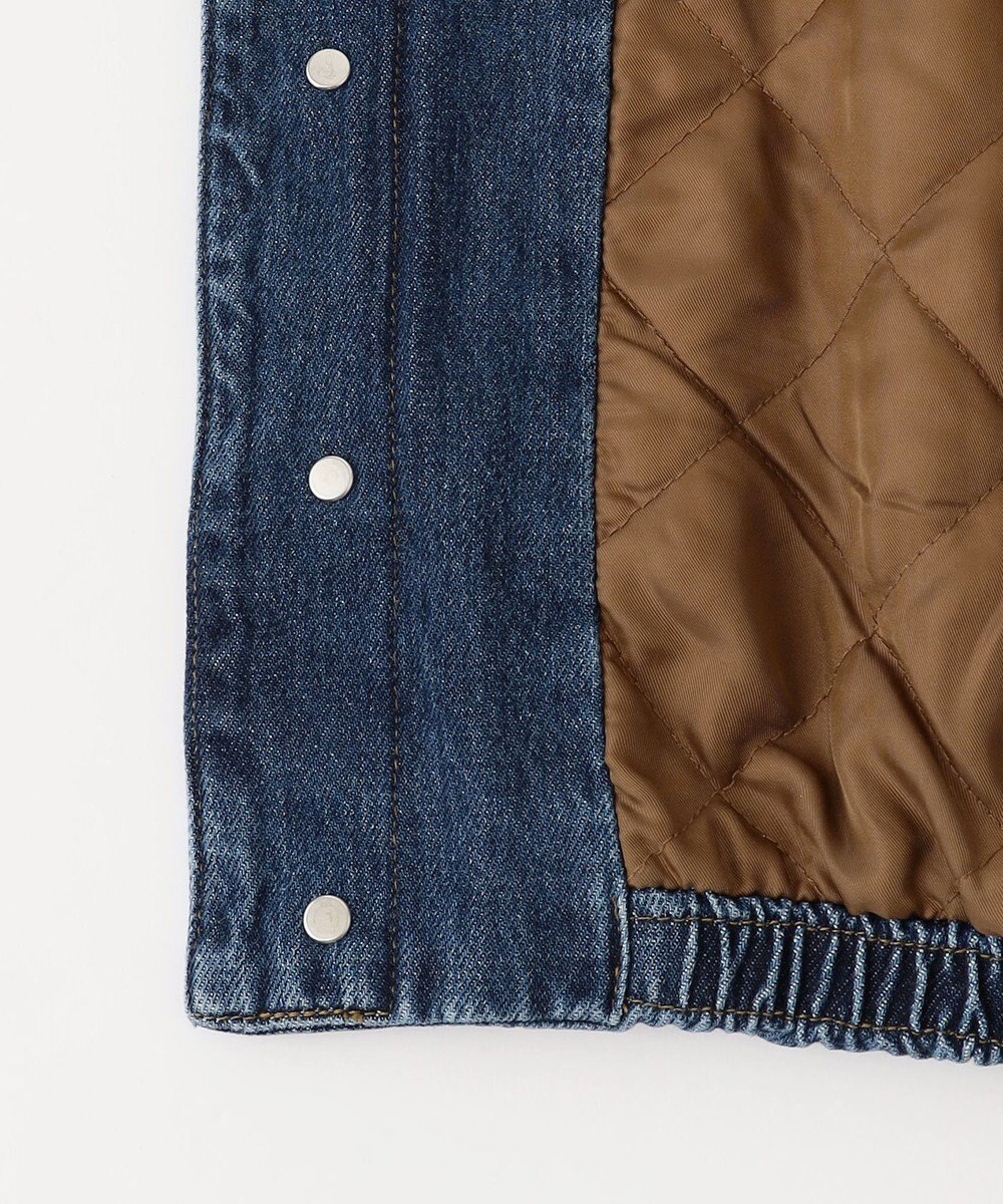 NAVE 【ReNAVE・洗える/中綿】ライトデニム ブルゾン 