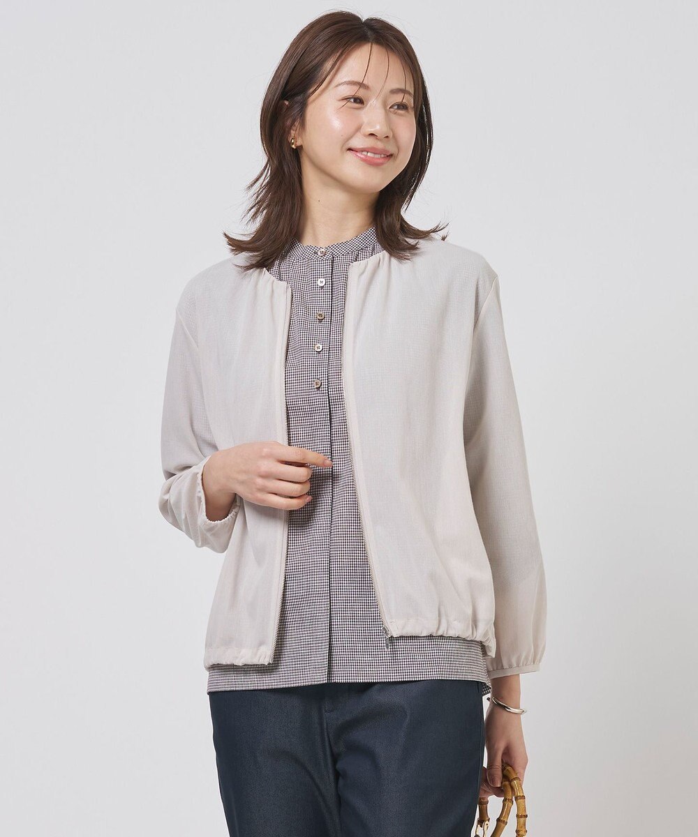 J.PRESS LADIES S シアーブルゾン 