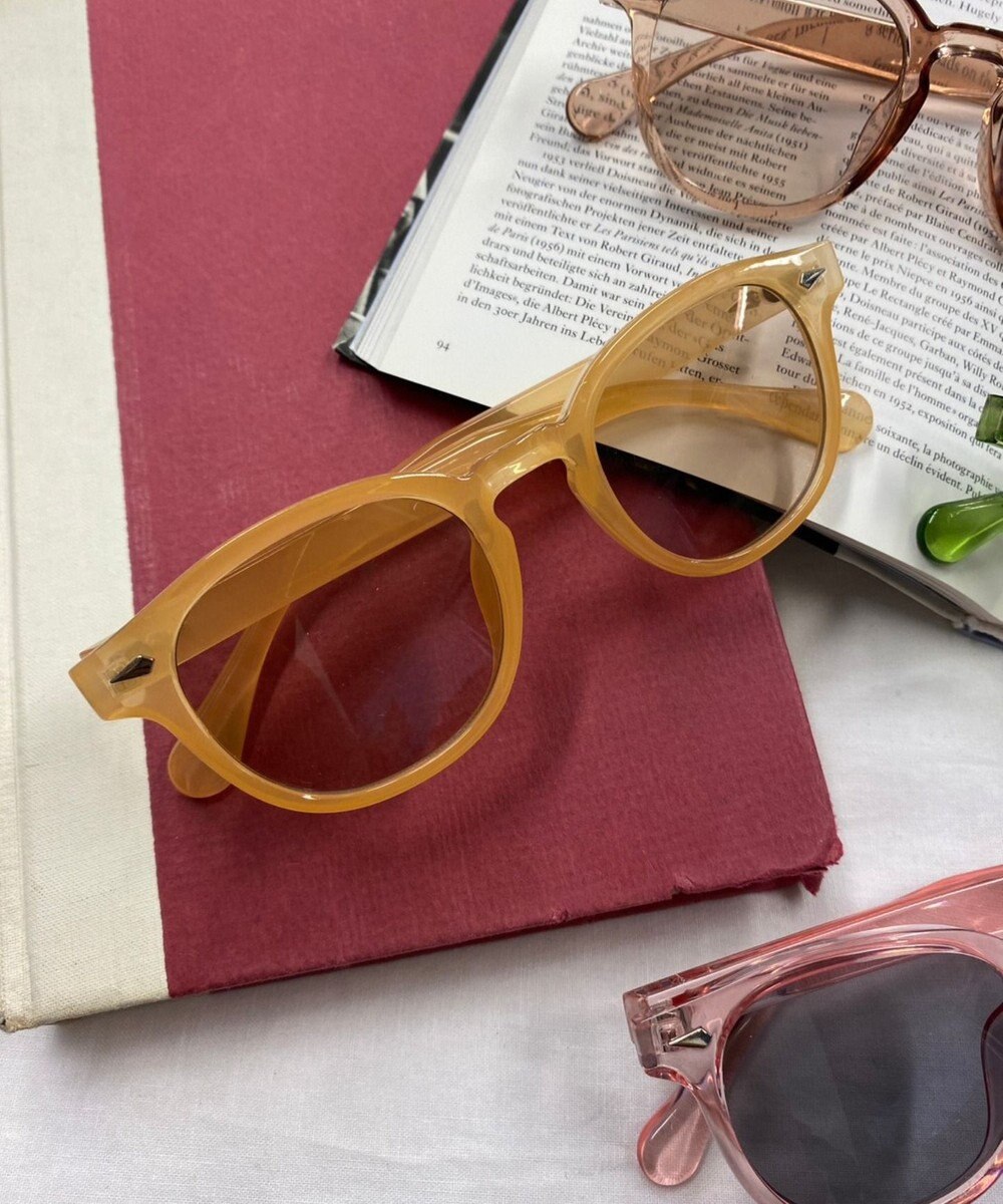 WEGO 【ユニセックス着用ITEM】クリアフレームカラーアイウェア 