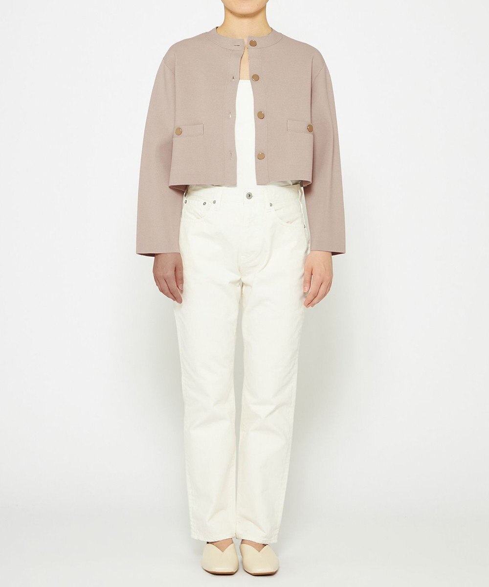 uncrave 【手洗い可】ヴィスコースナイロン ジャガード ニットジャケット（uncrave STANDARD） 