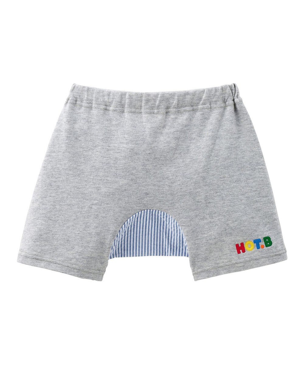 MIKI HOUSE HOT BISCUITS 【70-80cm】 顔ドン ベビーパンツ 