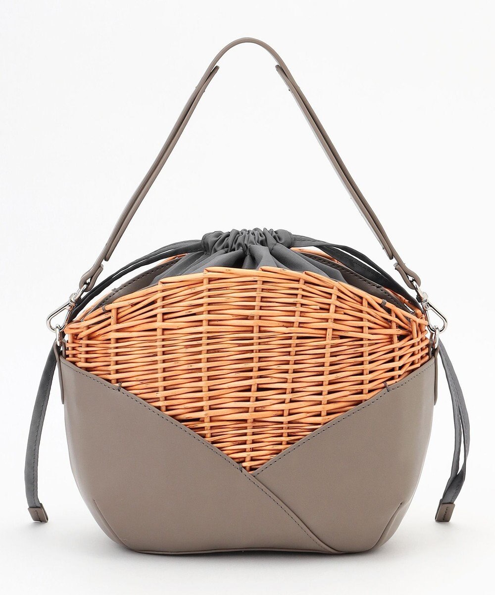 Y'SACCS 【ムック本掲載】ウィッカーバスケットショルダー 