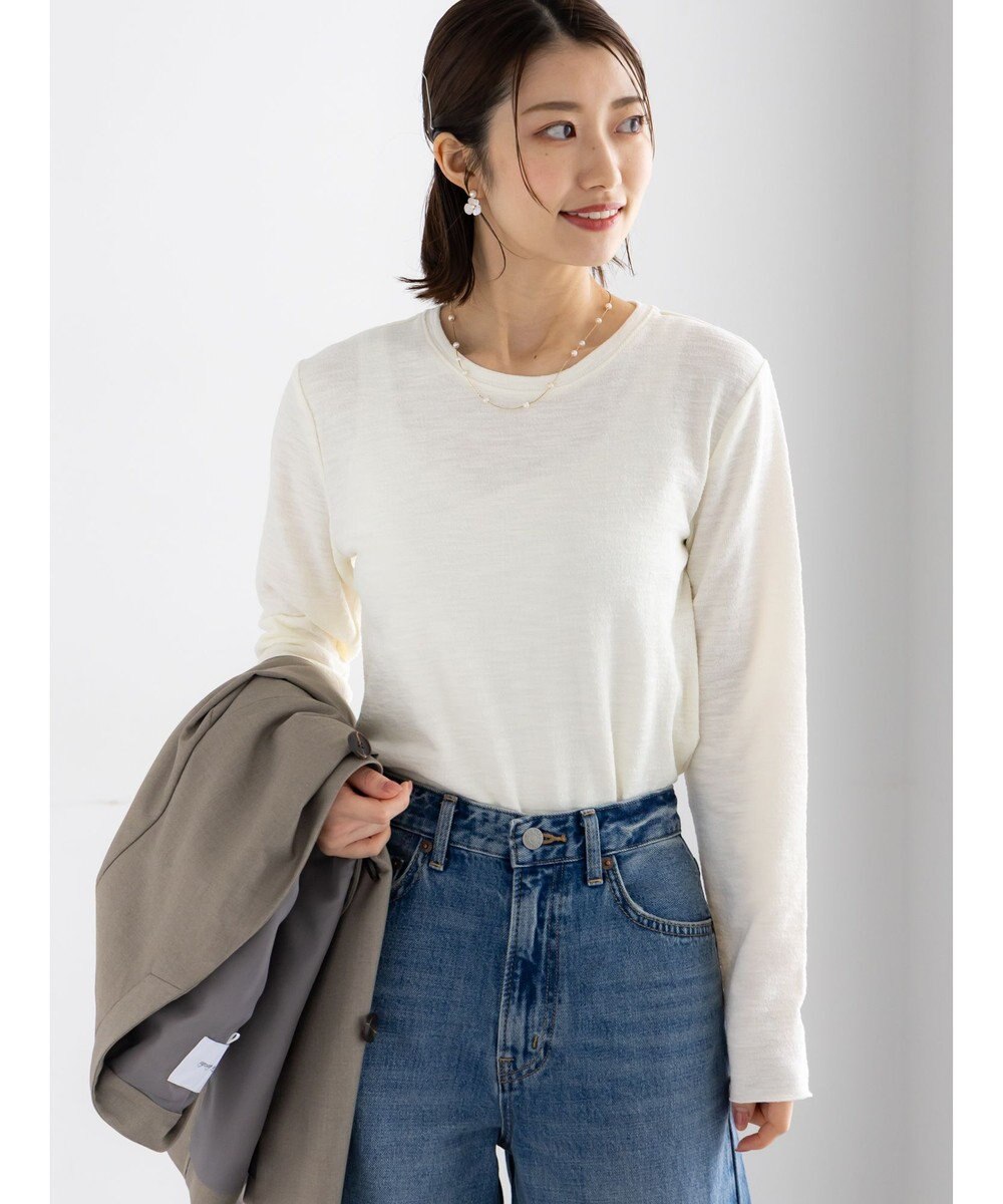 Te chichi スラブ天竺プルオーバー 