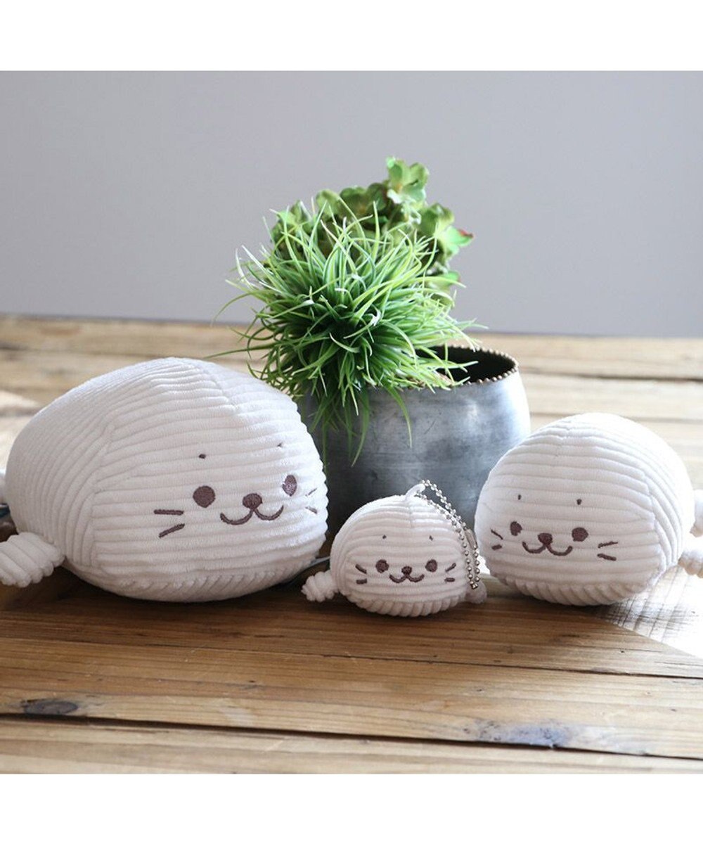 Mother garden しろたん コーデュロイ ちびマスコット 16cm 