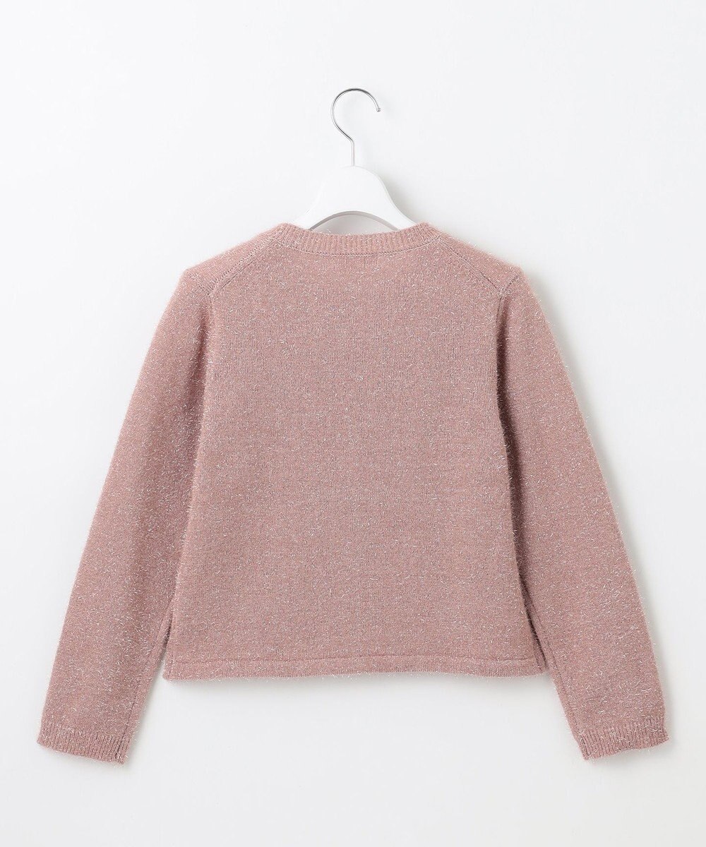 Feroux 【洗える】ラメシャギー カーディガン 