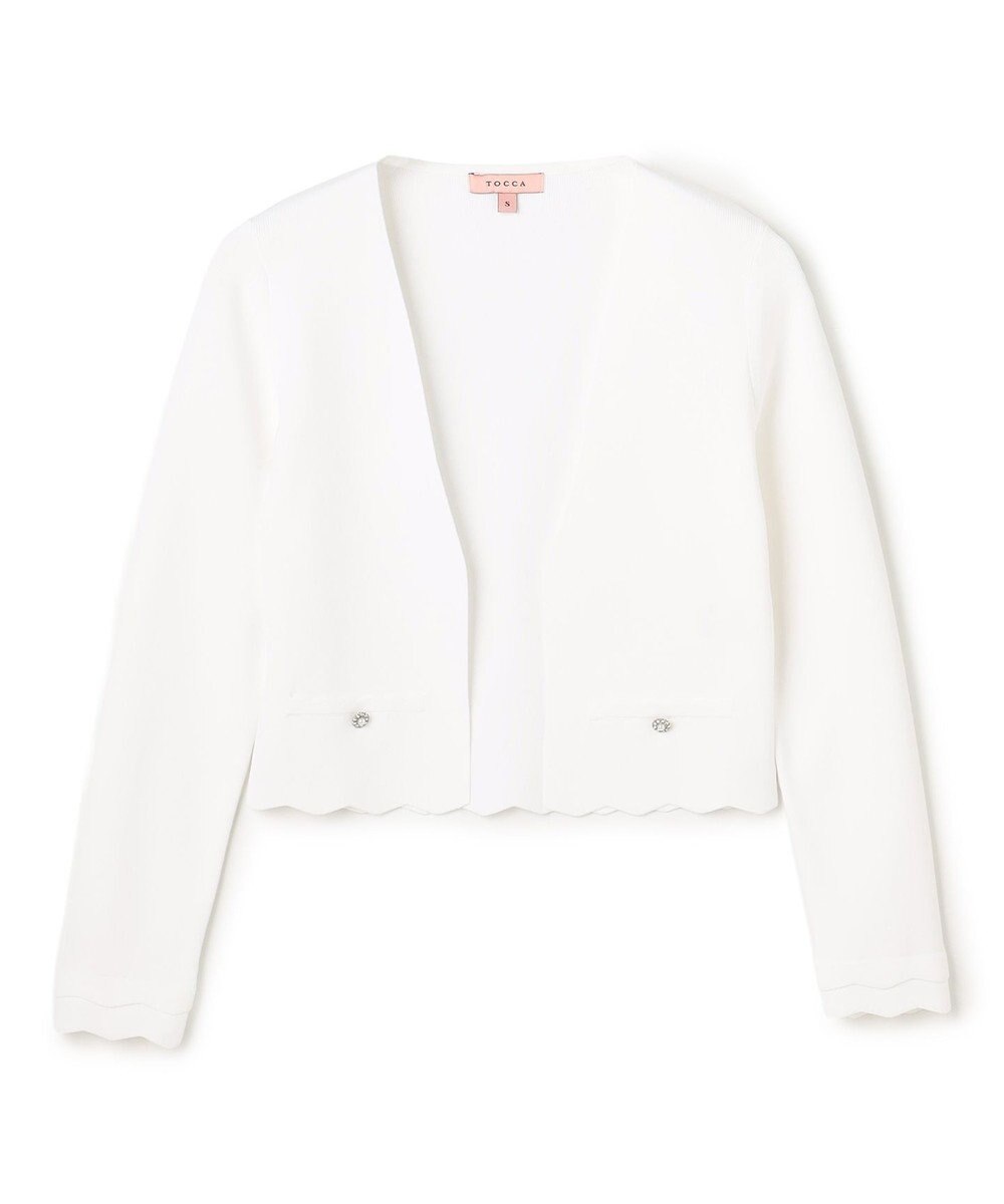 TOCCA SCALLOPED JEWEL ボレロ 
