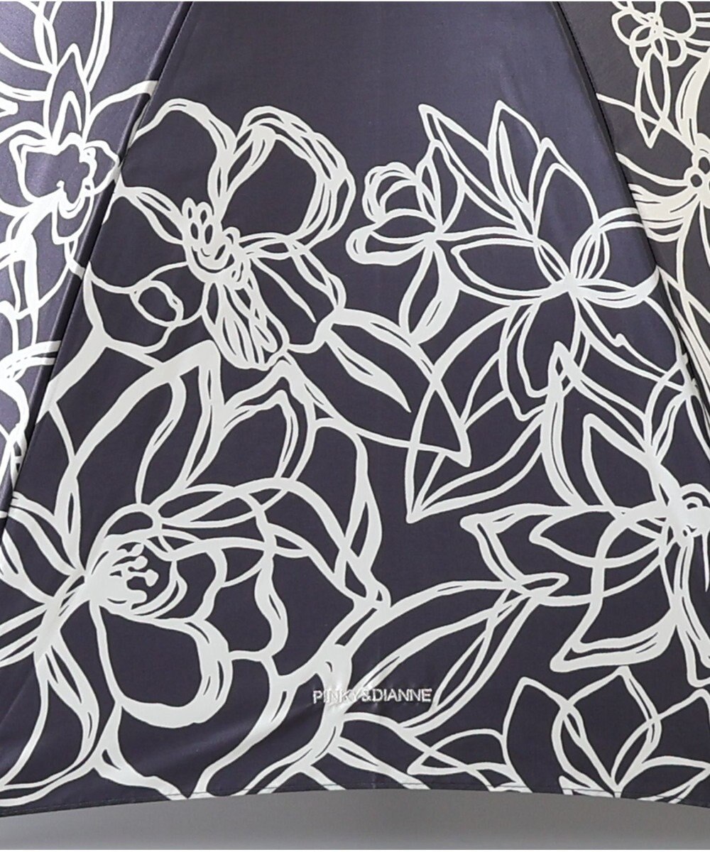 AURORA PINKY & DIANNE（ピンキー＆ダイアン） 花柄耐風雨傘（長傘） 