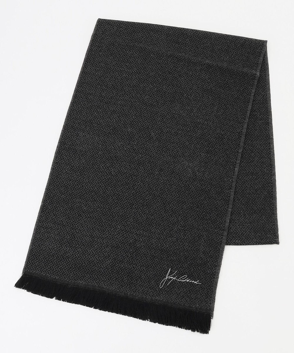 JOSEPH ABBOUD 【フランス製】ブレードライクパターン ストール 