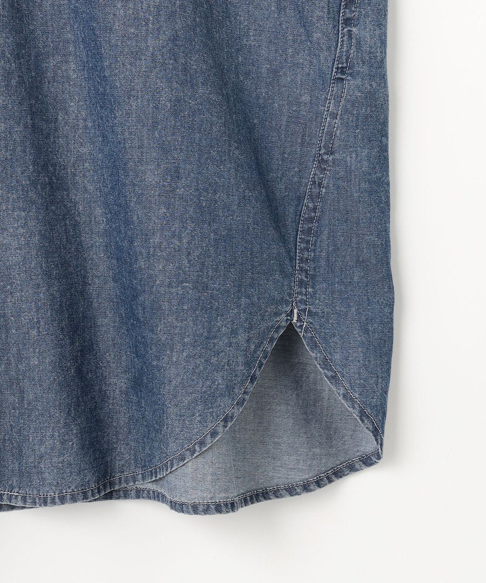 ANY L シアーデニムオーバーシャツ 