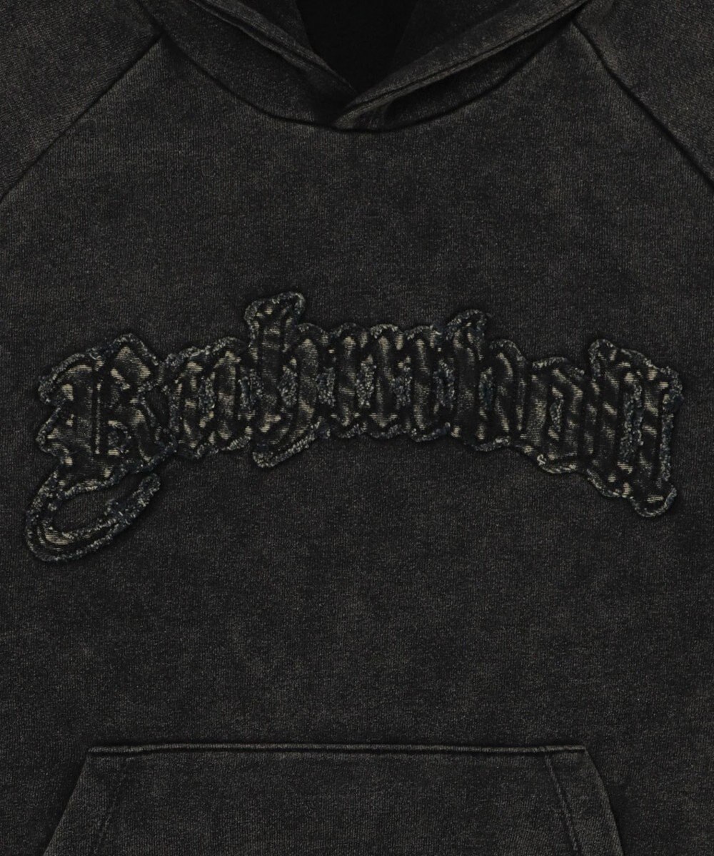 WEGO ショートグラフィックプルパーカー 