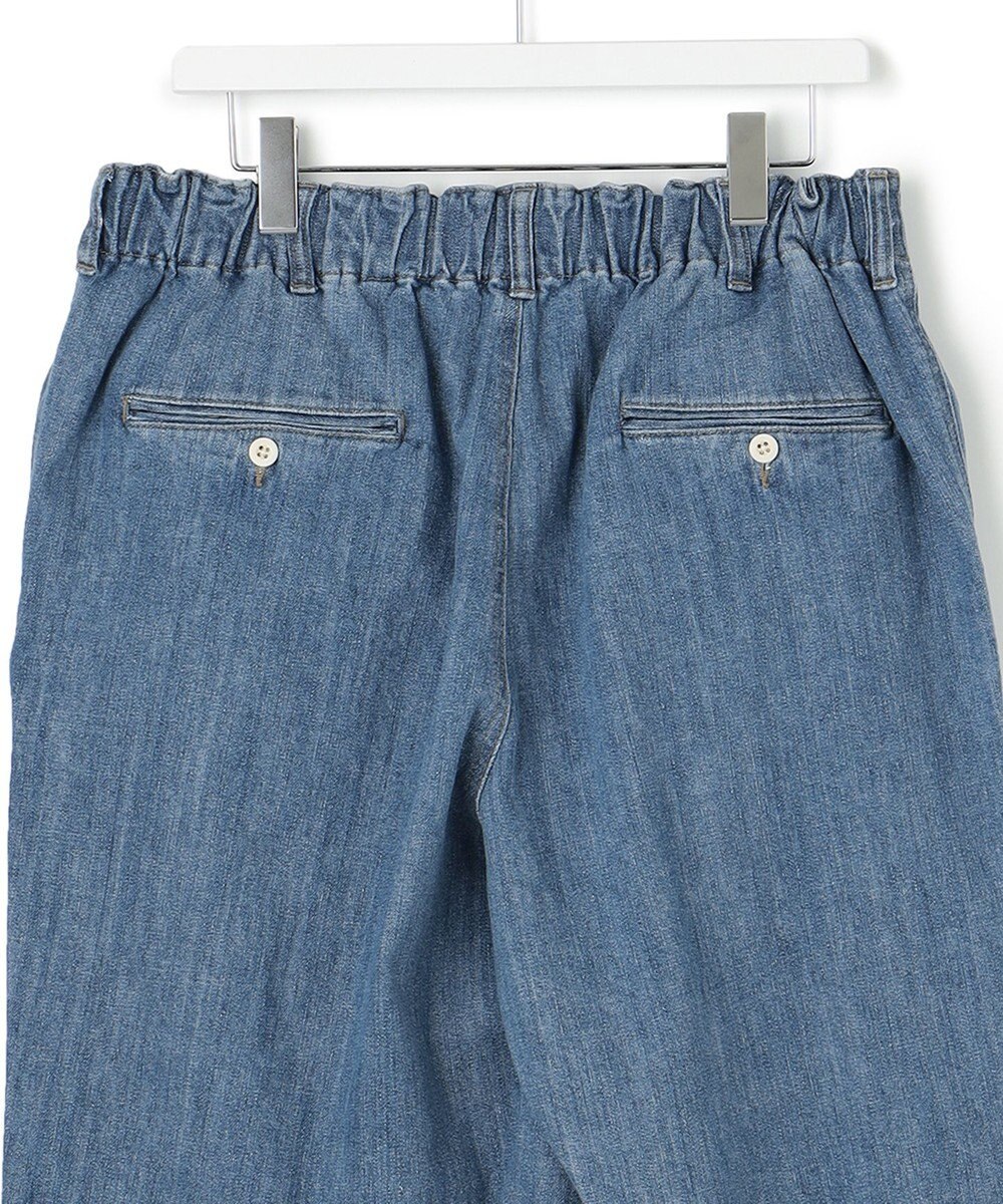 J.PRESS YORK STREET 【UNISEX】デニムワイドパンツ 