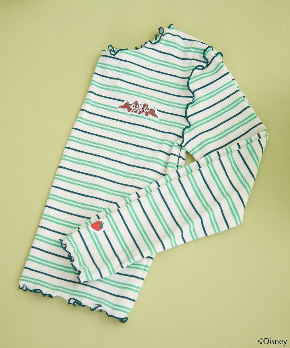 earth music&ecology チップ＆デール／ボーダーメロープルオーバー 