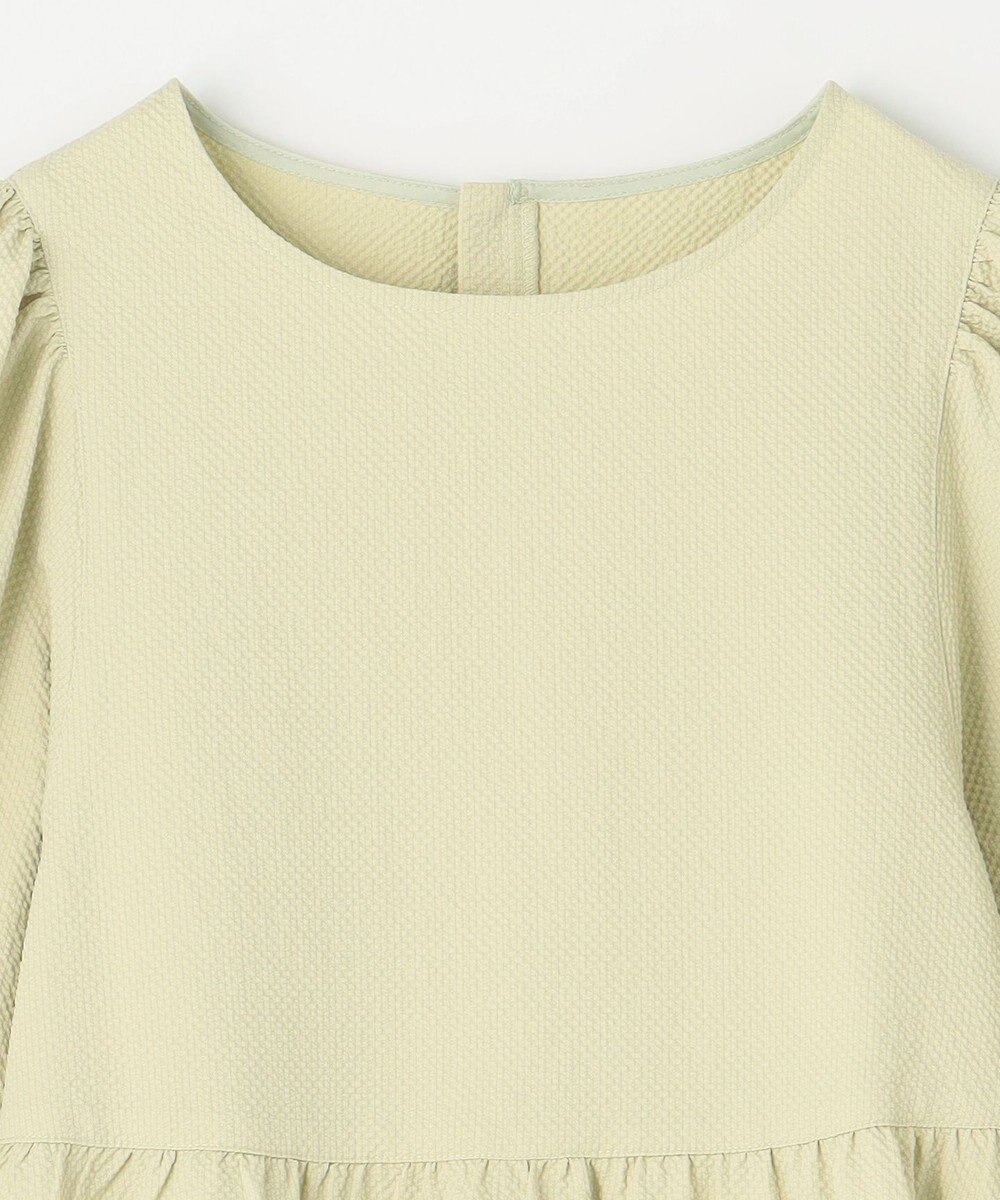 ANY L サッカーパフスリーブブラウス 