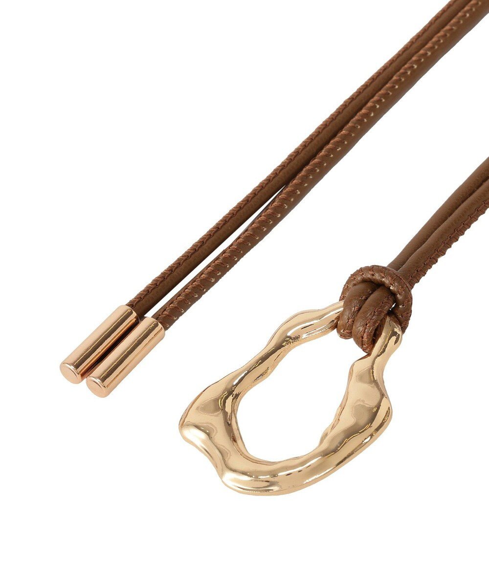 earth music&ecology ニュアンスバックルサッシュベルト 