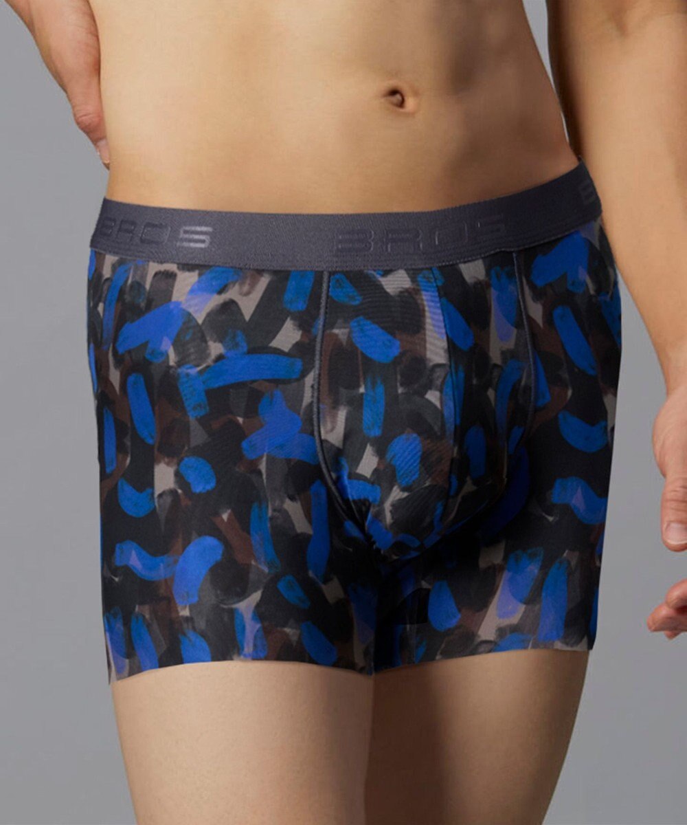 WACOAL MEN 【キモチイイパンツ】 ボクサーパンツ 動きにフィット フロント快適グラマラス 吸汗速乾 上質なフィット感 肌あたり軽減設計 前閉じ 下着 メンズ GT3371 /ブロス バイ ワコールメン 