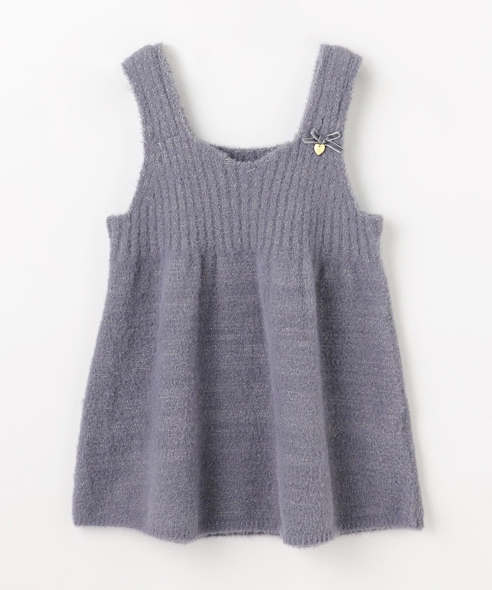 組曲 KIDS 【S-Lサイズ】シャギーニット キャミソール 