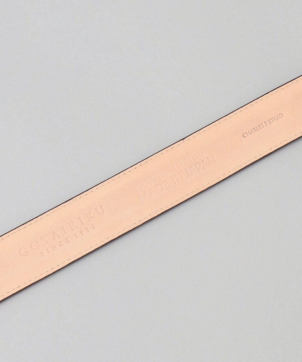 GOTAIRIKU 【CHARLES・F・STEAD】日本製　スエードベルト 