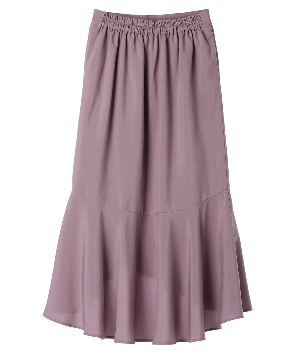 earth music&ecology アシメラッフルヘムスカート 