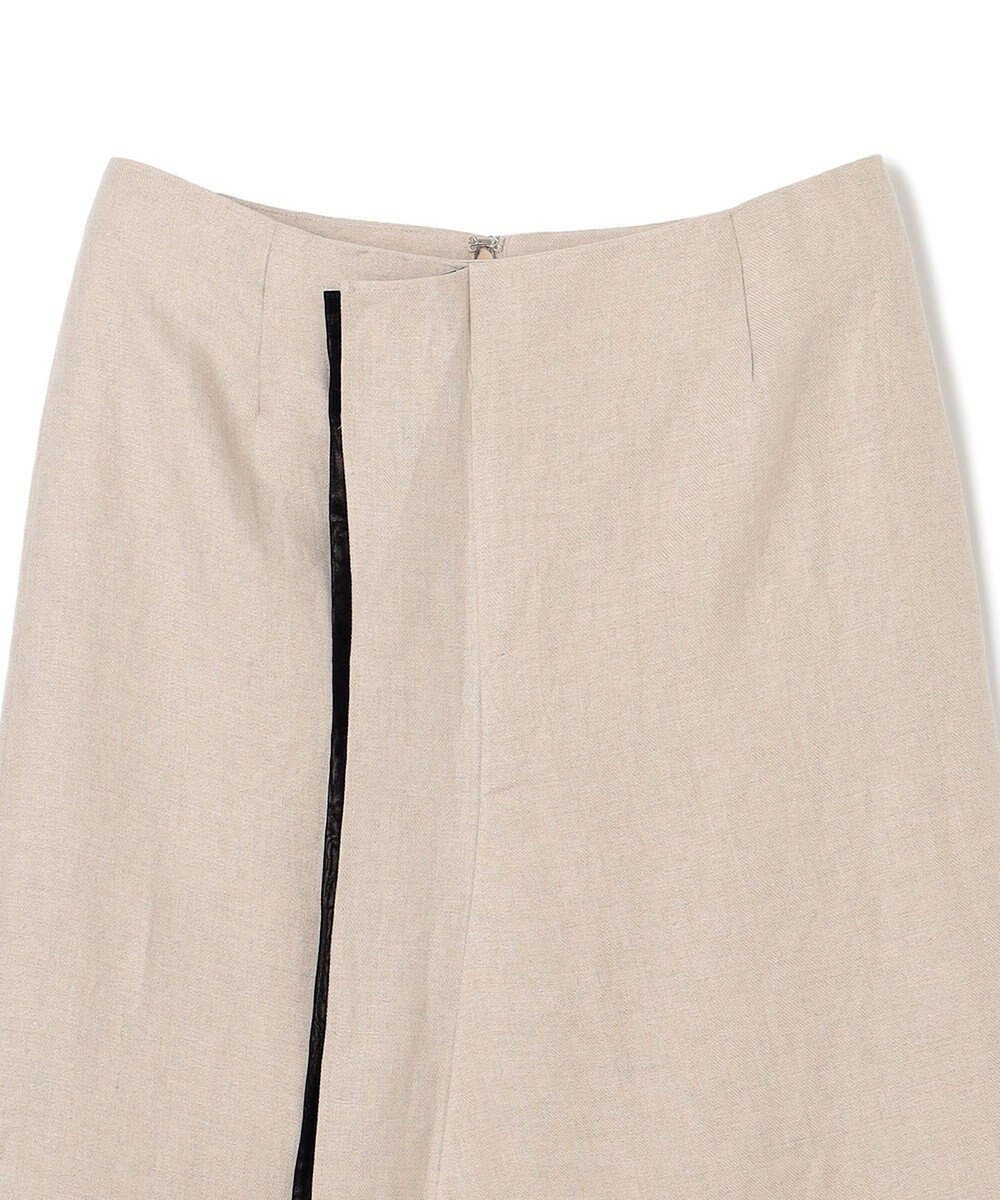 BEIGE， CHESTNUT / デザインスカート 