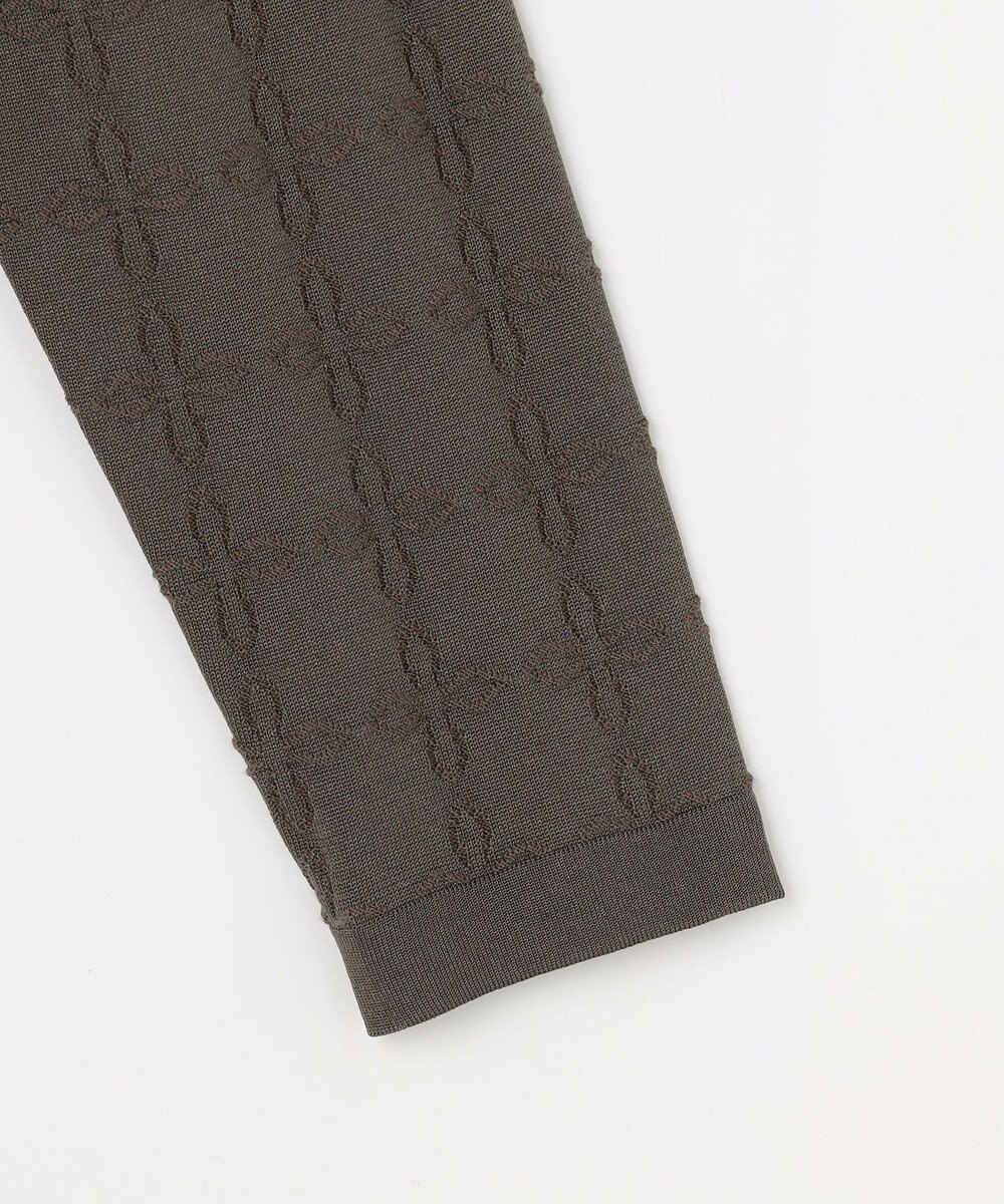 自由区 ジオメトリックアセテート カーディガン 