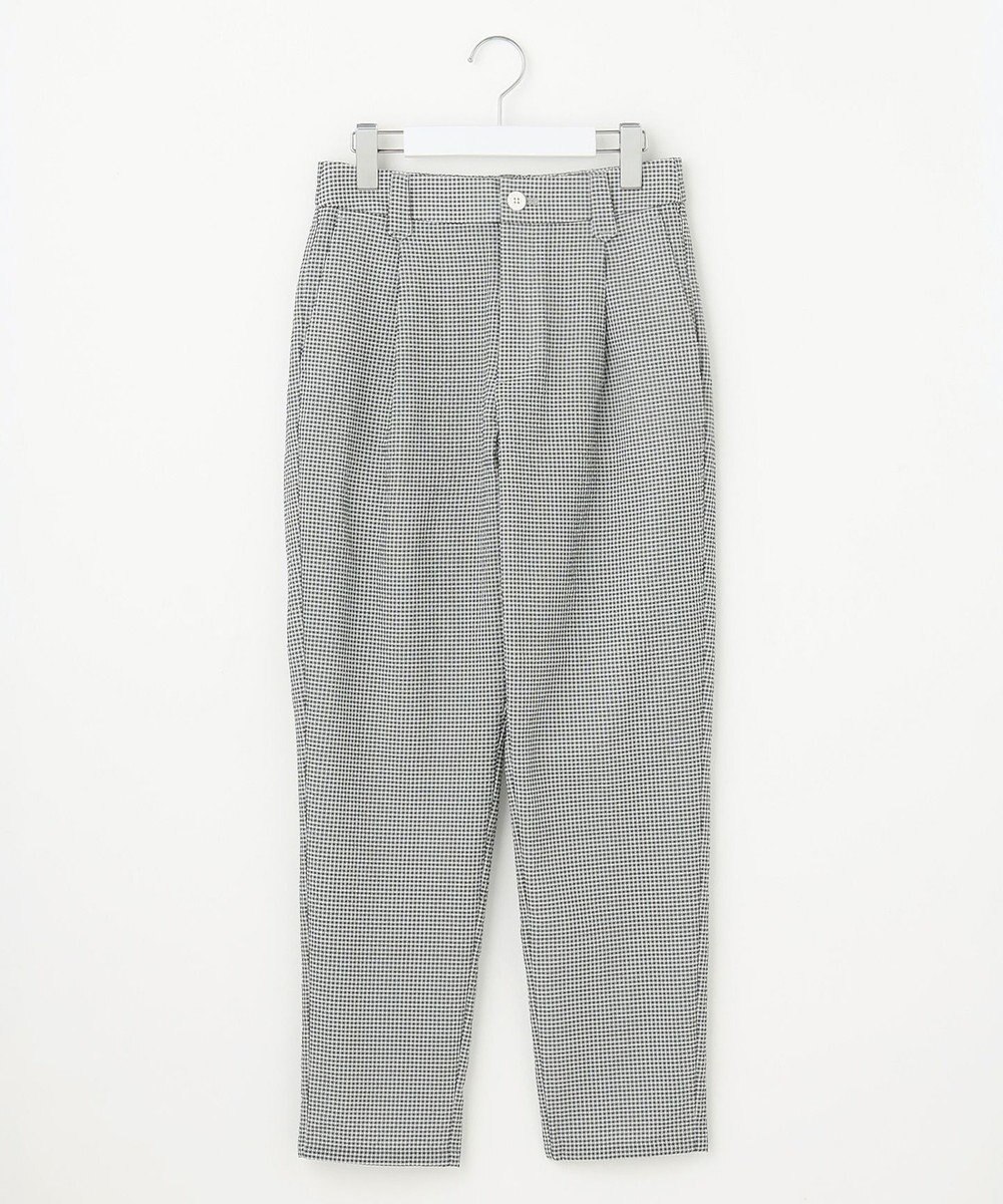 23区GOLF 【WOMEN】【撥水】ギンガムサッカー テーパードパンツ 