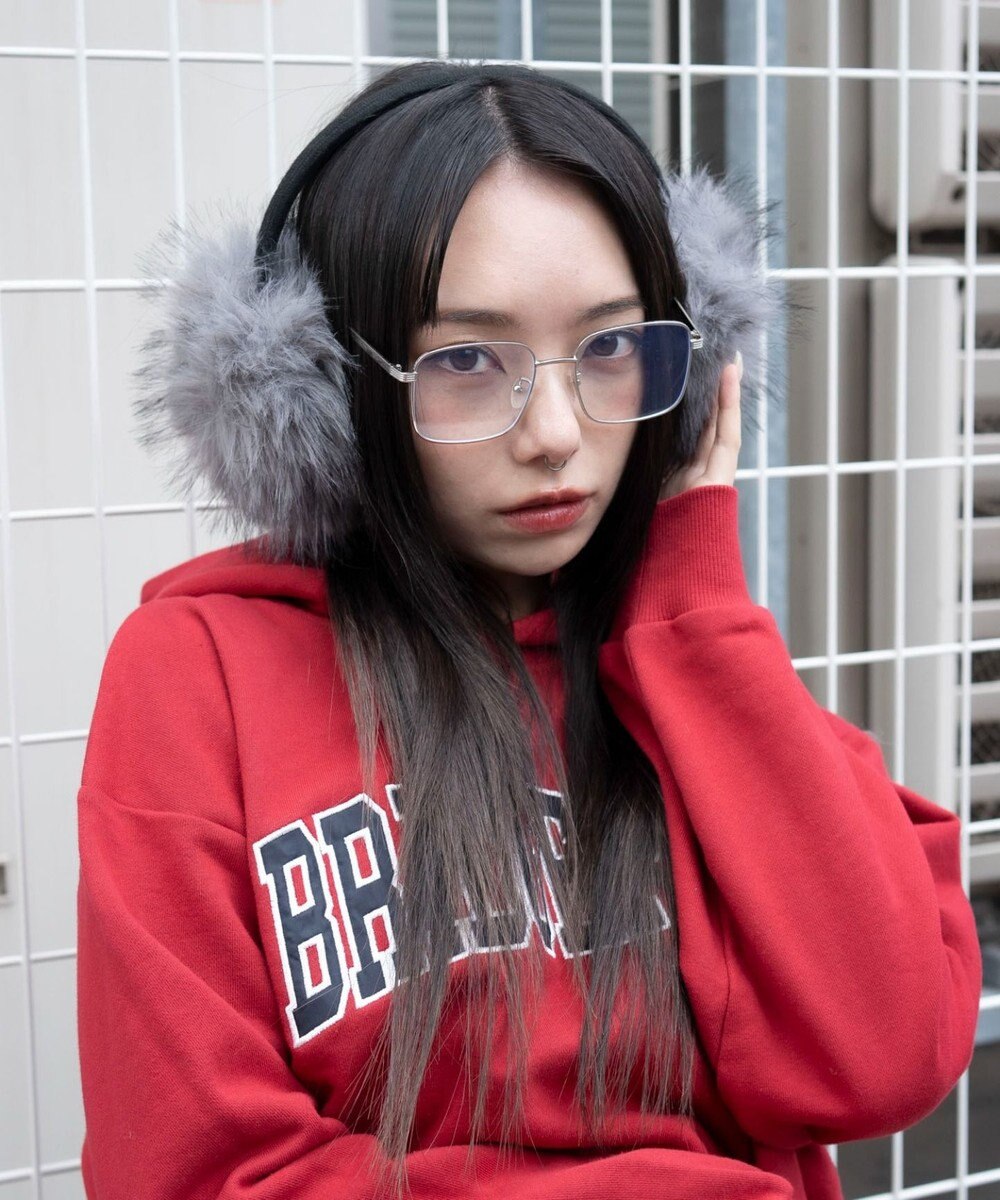 WEGO ボリュームMIXファーイヤーマフ 