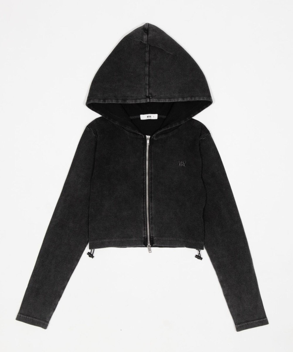 WEGO リブジップパーカー 