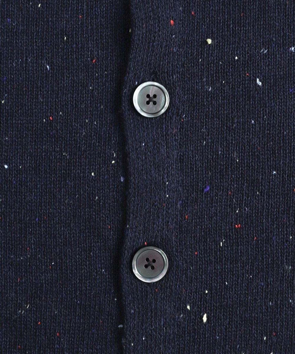 WEGO ネップクルーネックカーディガン 