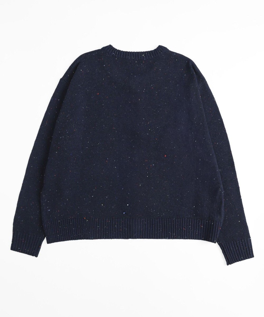 WEGO ネップクルーネックカーディガン 