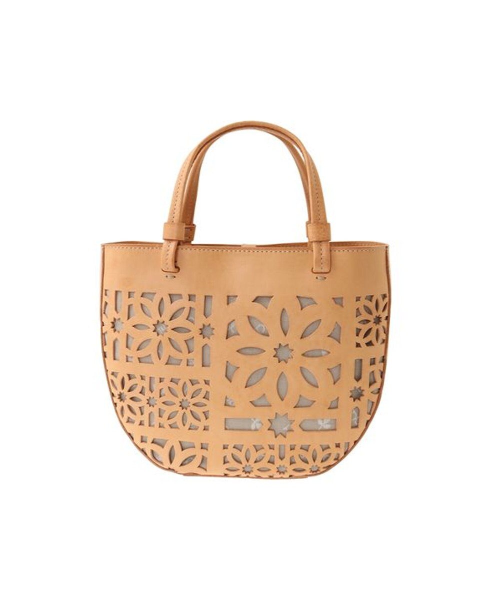 genten セイル カットワーク 手提げバッグ 