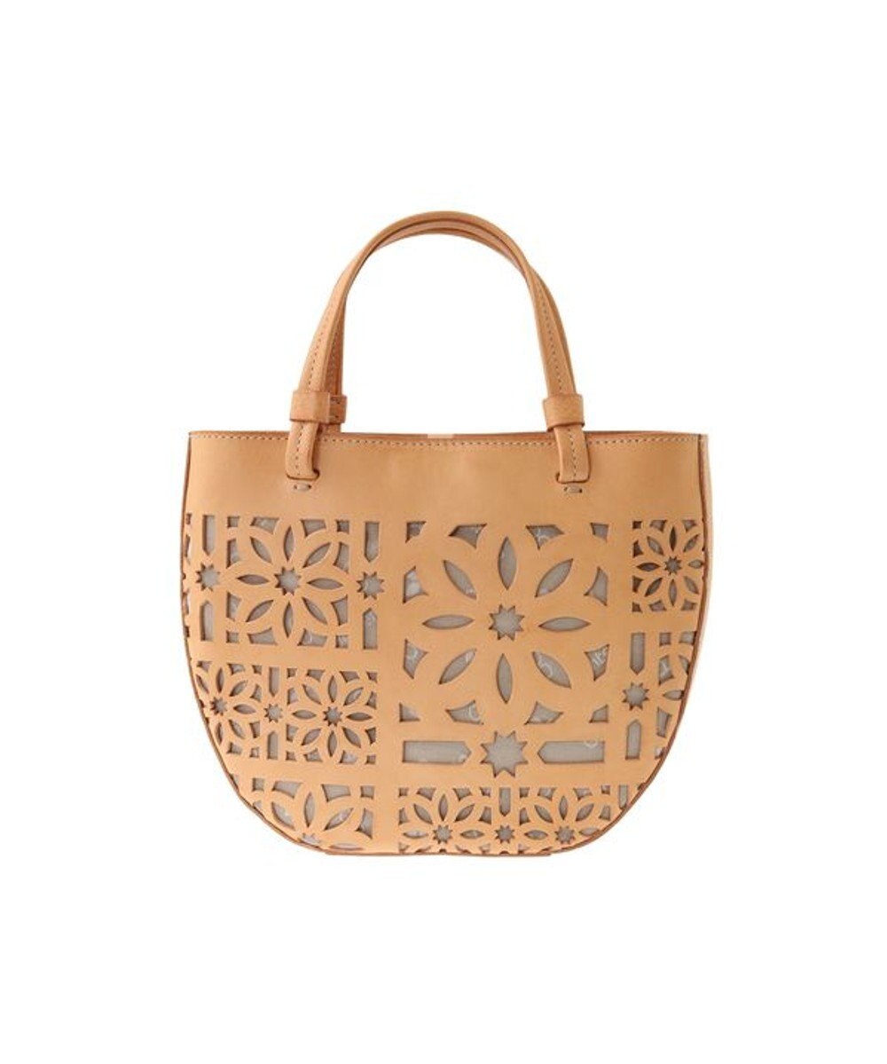 genten セイル カットワーク 手提げバッグ 