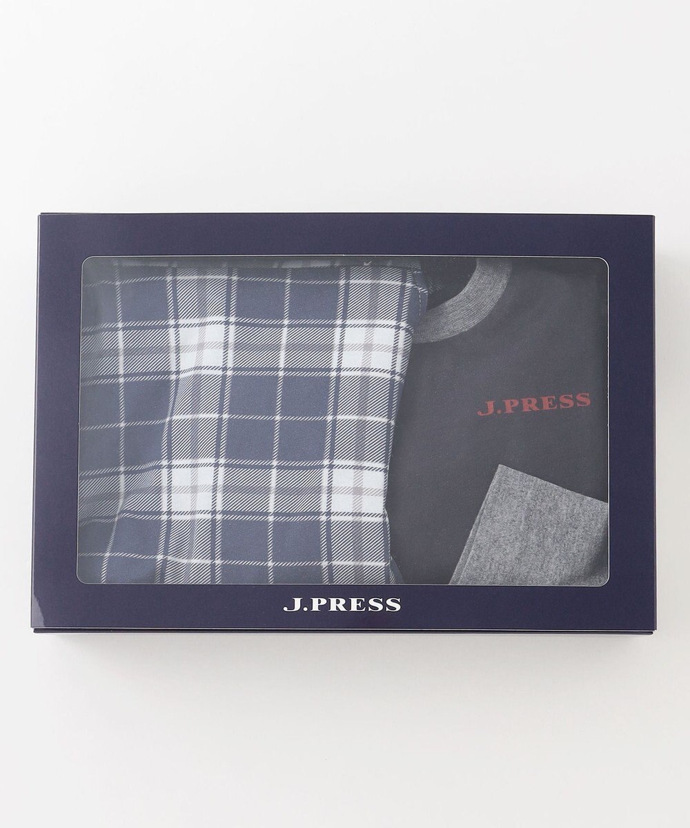 J.PRESS KIDS 【BOX付き】【80-90㎝】長袖Tシャツ&オーバーオール セット 