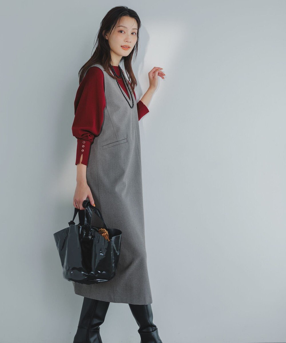 ANY SIS CICA加工 ビューティドルマン ニット 