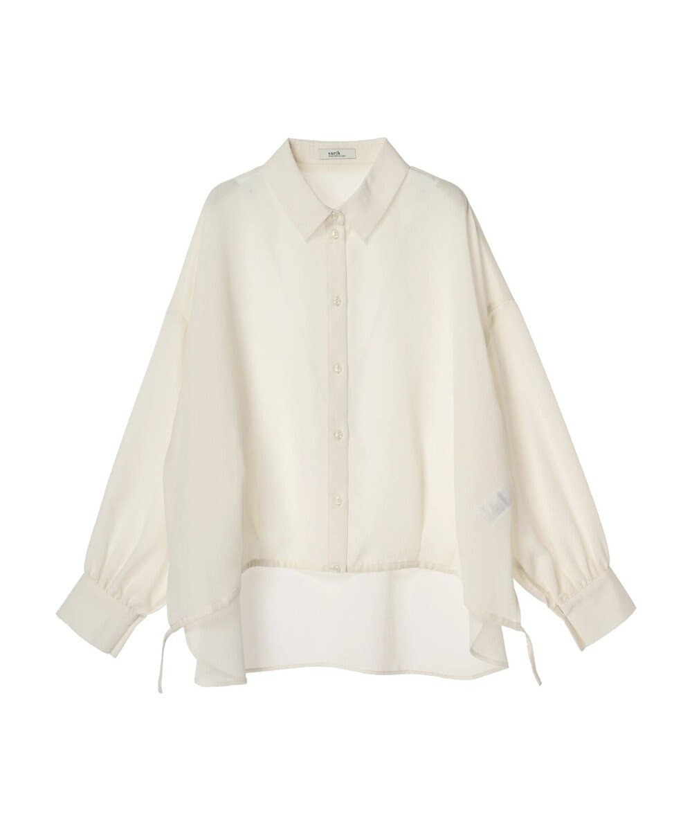earth music&ecology シアードロストシャツ 