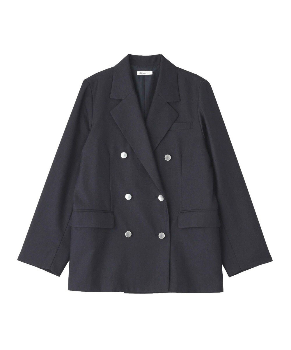 CRAFT STANDARD BOUTIQUE ＜セレモニー＞ダブルテーラードジャケット 