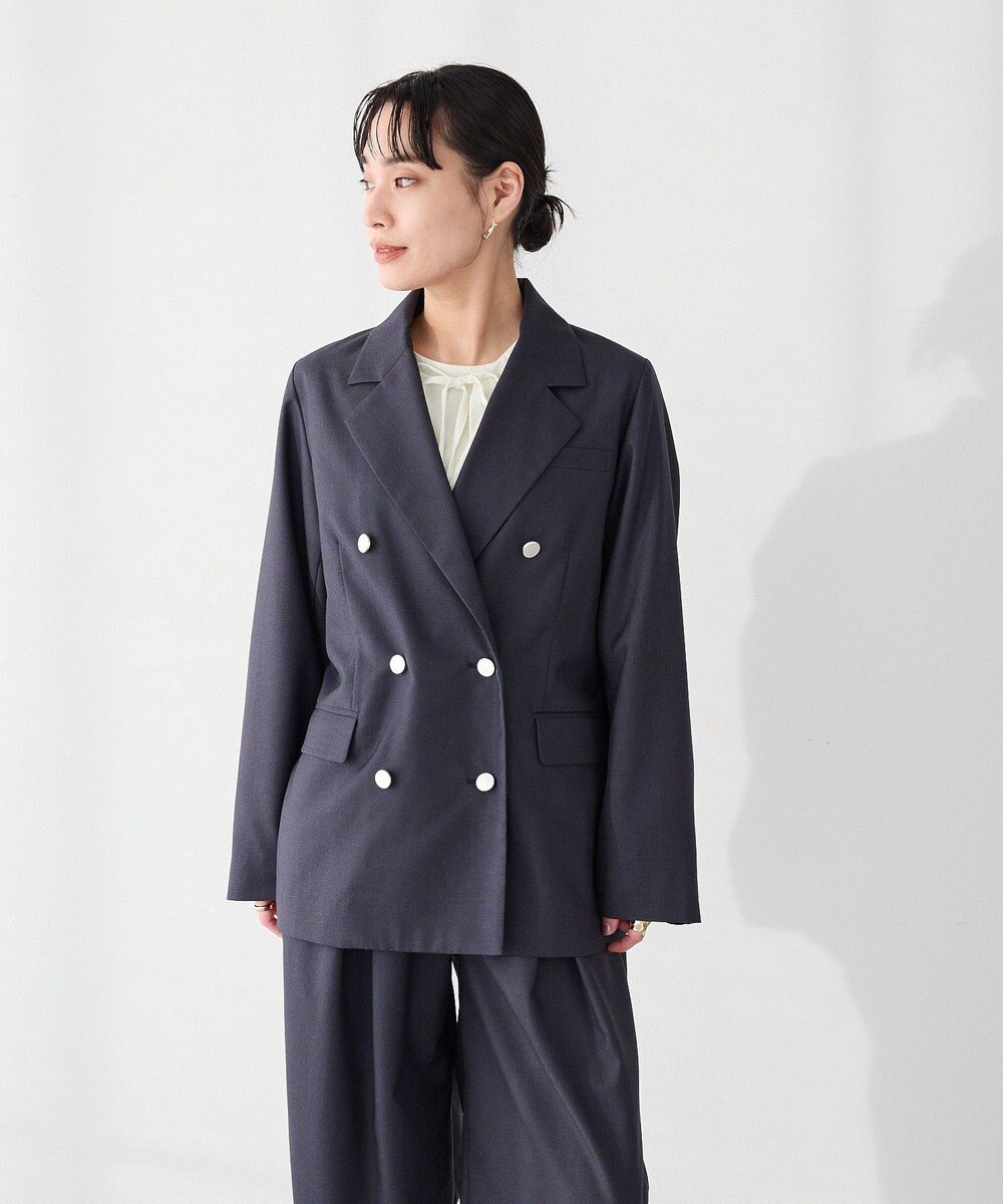 CRAFT STANDARD BOUTIQUE ＜セレモニー＞ダブルテーラードジャケット 
