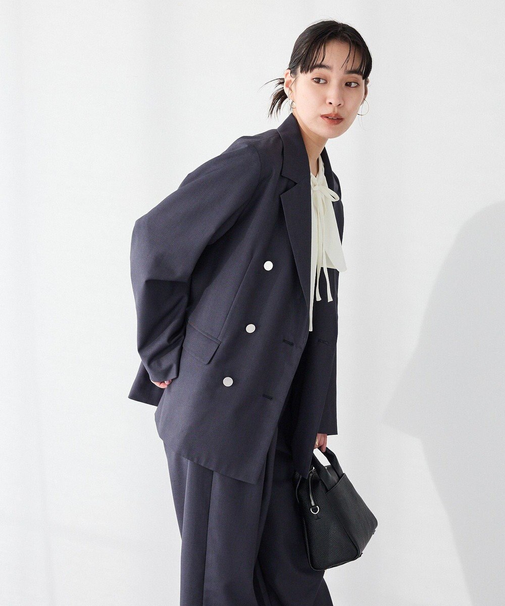 CRAFT STANDARD BOUTIQUE ＜セレモニー＞ダブルテーラードジャケット 