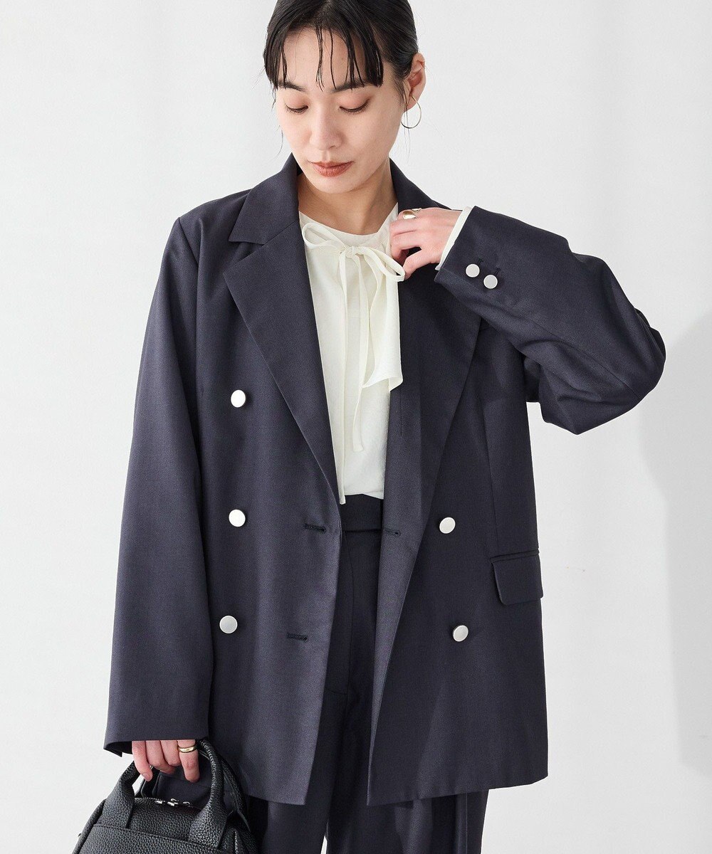 CRAFT STANDARD BOUTIQUE ＜セレモニー＞ダブルテーラードジャケット 