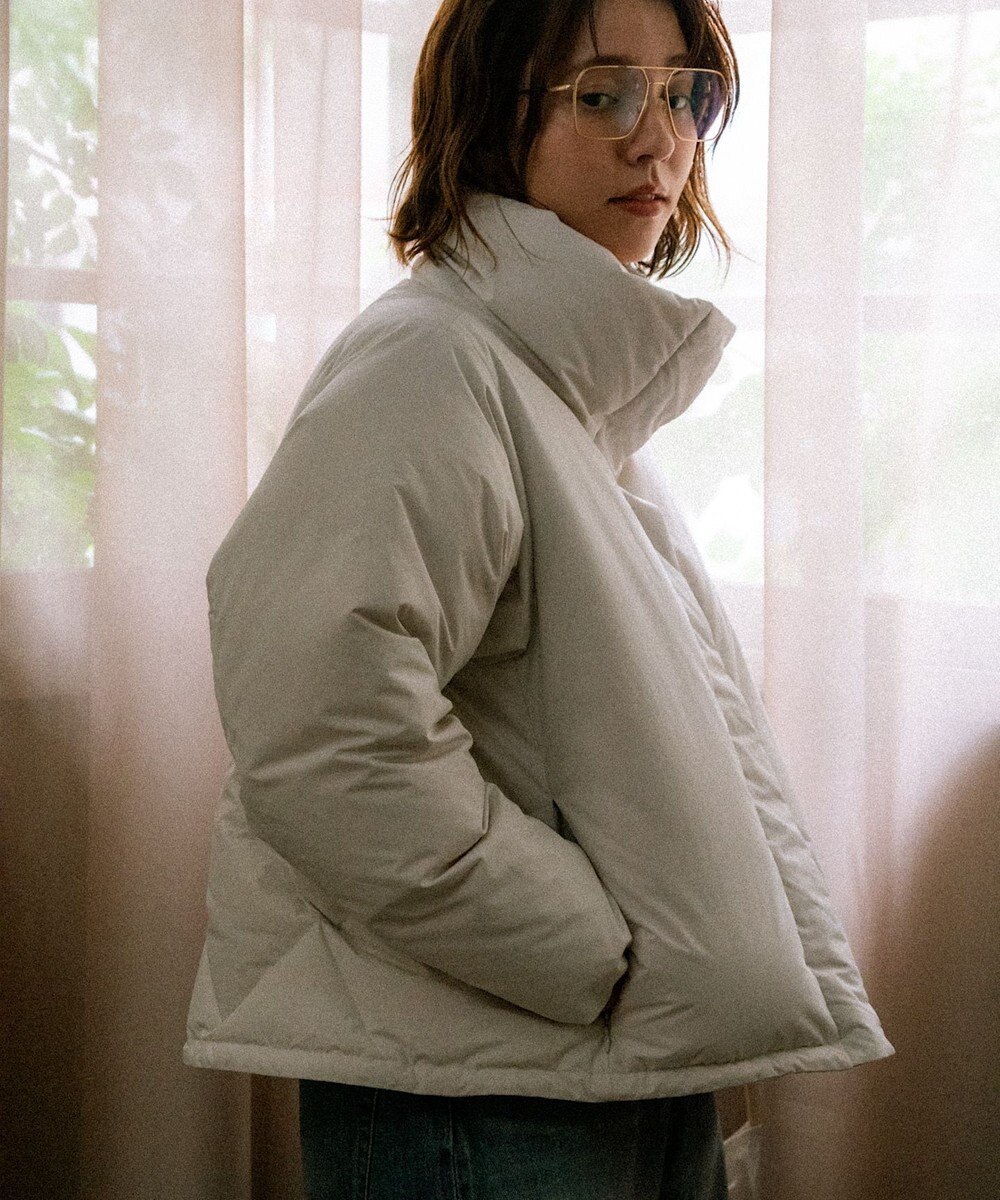 KWD 【日本製/高品質ダウン】STAND COLLAR DOWN BLOUSON ダウンブルゾン 