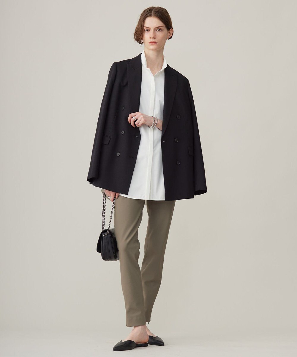 ICB L 【洗える】 テックストレッチ レギンスパンツ 