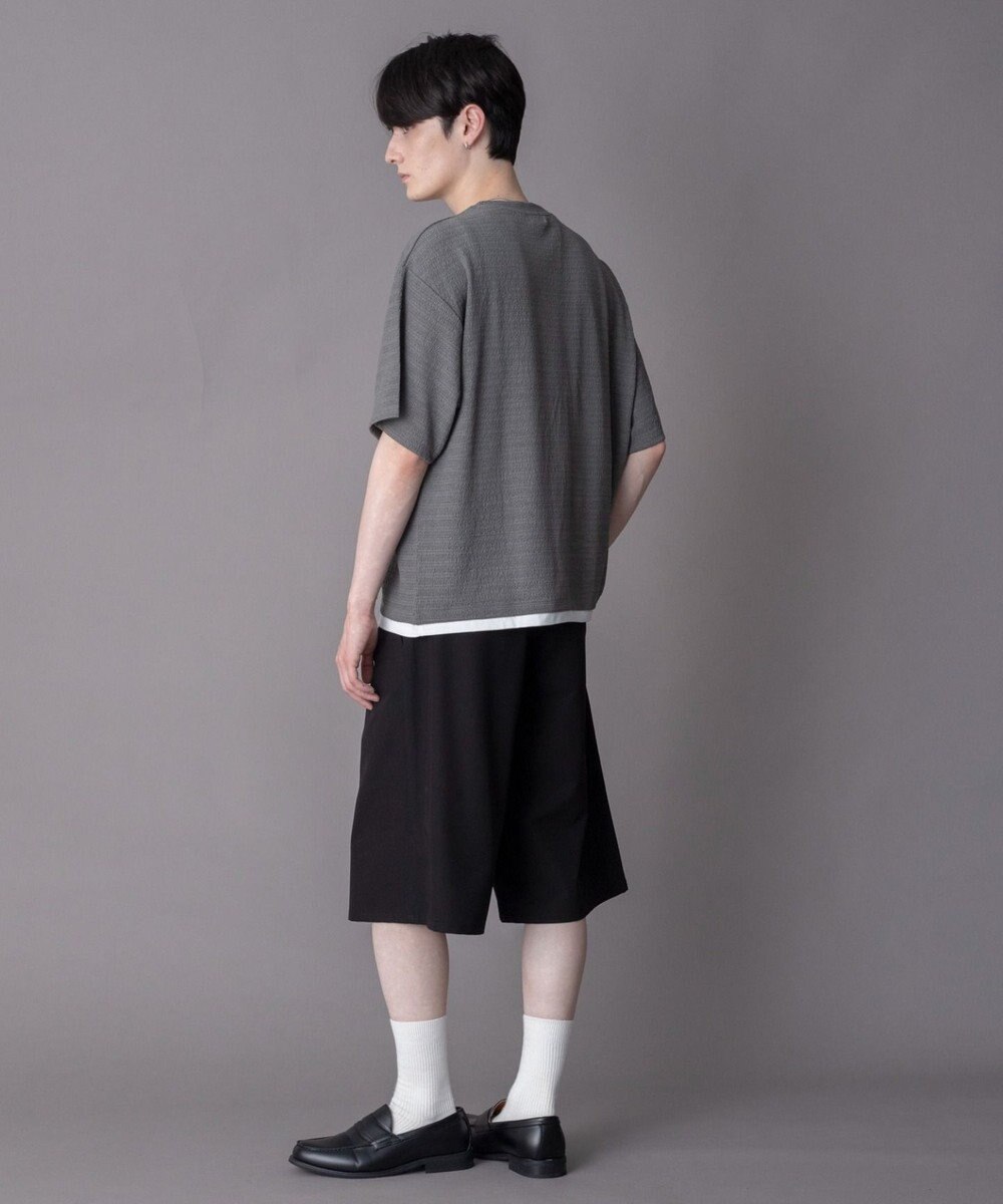 WEGO 【ユニセックス着用ITEM】ワンポイントフェイクレイヤードT（SS） 