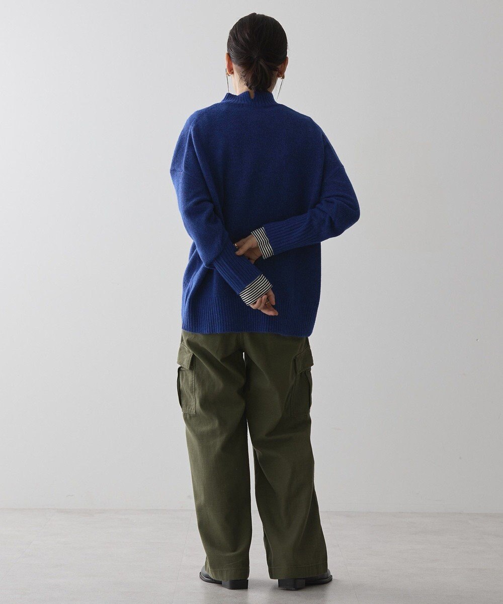 AMERICAN HOLIC モックネックコクーンニットプルオーバー 