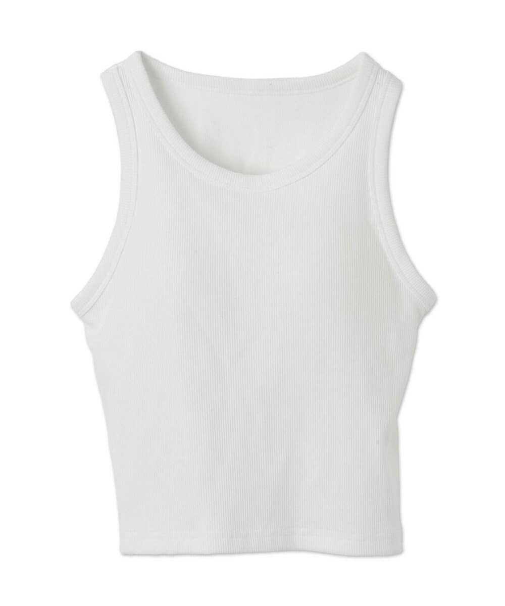 WEGO 【カップ付きインナー/SMサイズ展開】なちゅ盛れカップインアメスリタンク 