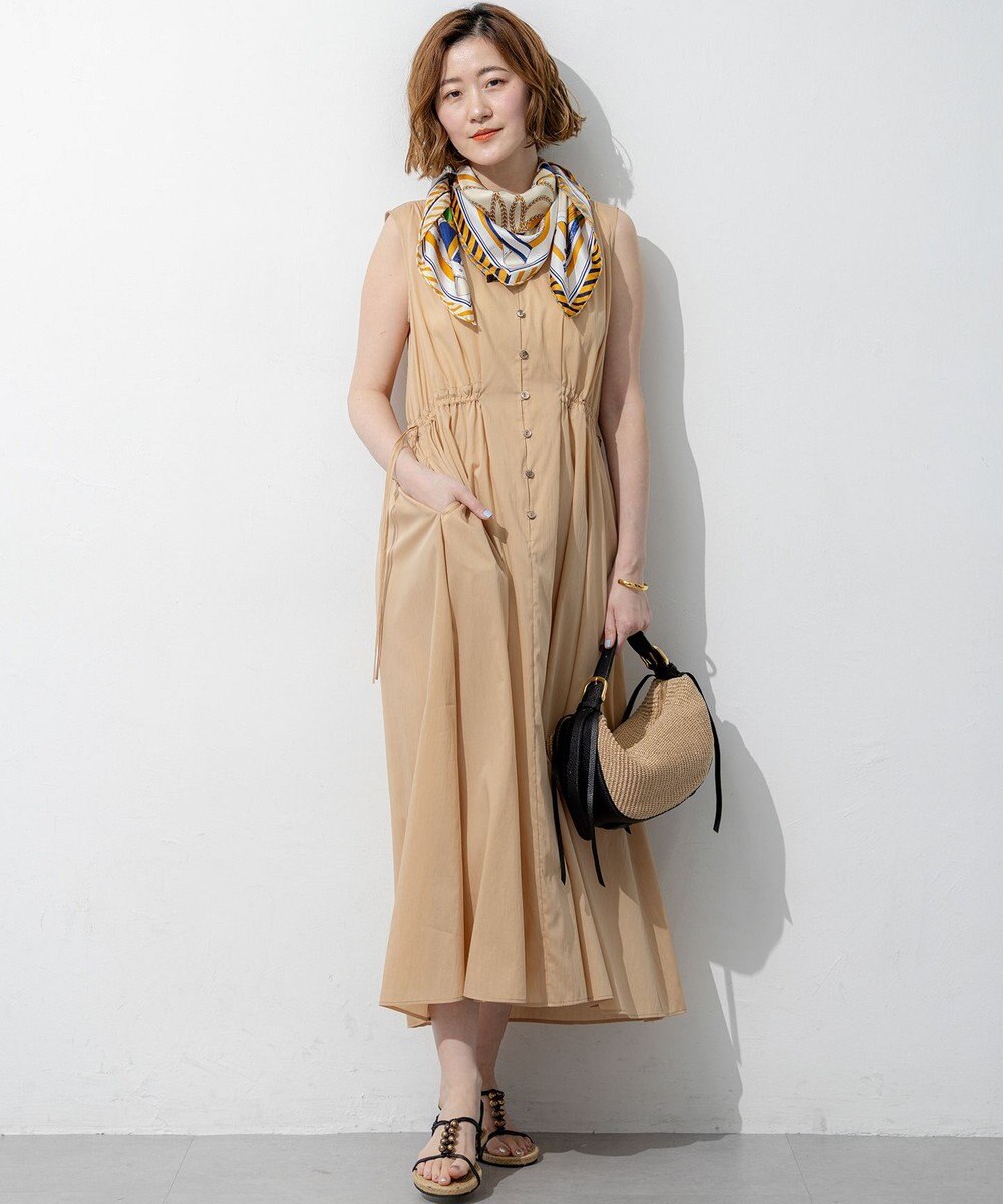 23区 VIOLAd'ORO ラフィアシート レザーコンビ ワンハンドルバッグ 