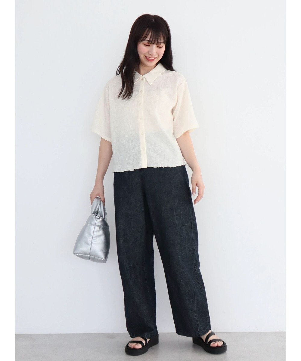 Green Parks BEST PRICE 表面カット衿付シャツ 